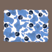 Distressed Blueberry Milkshake Cowhide Premium Hoodie | Teevron