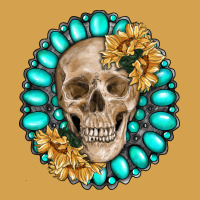 Skull With Gemstone And Sunflower Urban Hoodie | Teevron