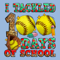 I Tackled 100 Days Of School Softball Premium Hoodie | Teevron