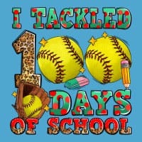 I Tackled 100 Days Of School Softball Premium Hoodie | Teevron