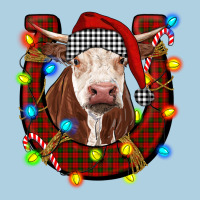 Christmas Horseshoe With Hereford Cow Premium Hoodie | Teevron