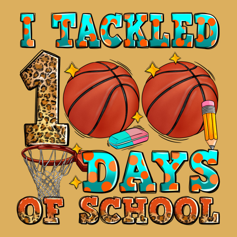 I Tackled 100 Days Of School Basketball Premium Hoodie by Zillion Design Studio | Teevron