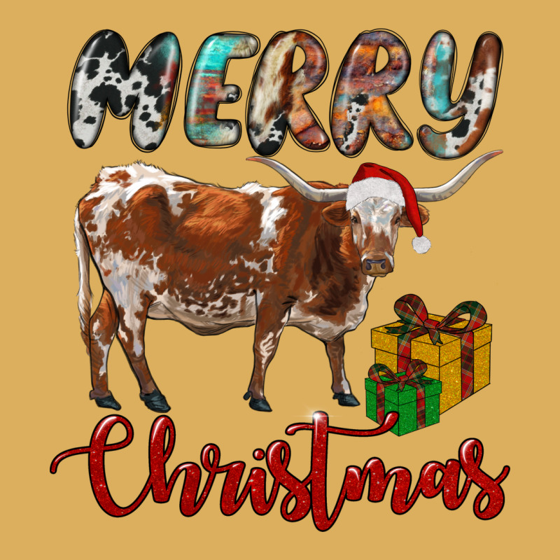 Texas Longhorn Merry Christmas Premium Hoodie by RanaPortraitStore | Teevron