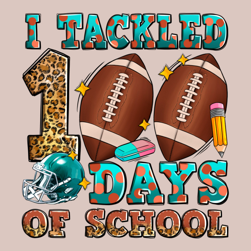 I Tackled 100 Days Of School American Football Premium Hoodie by Zillion Design Studio | Teevron