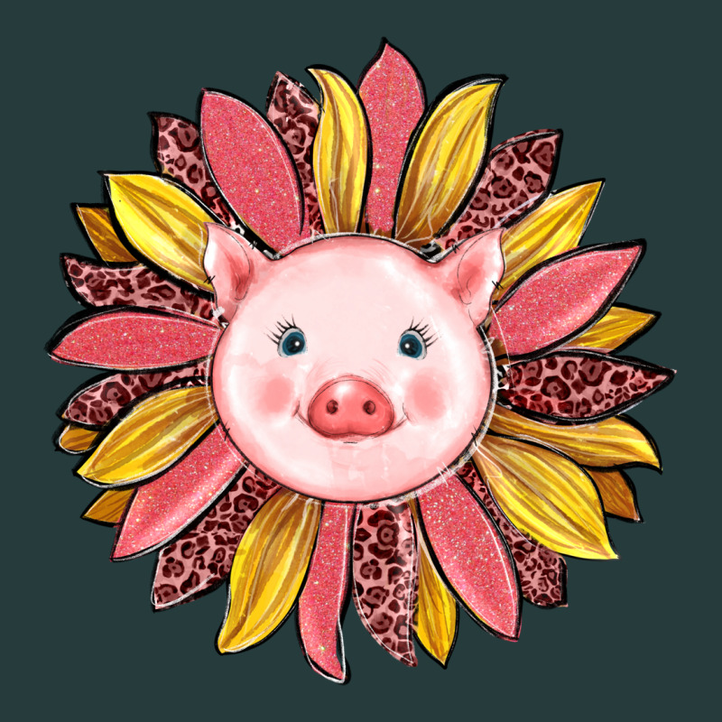 Pig Sunflower Premium Hoodie by RanaPortraitStore | Teevron