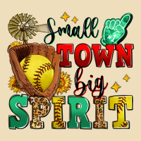 Small Town Big Spirit Softball Premium Hoodie | Teevron