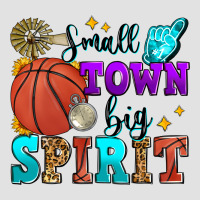Small Town Big Spirit Basketball Premium Hoodie | Teevron