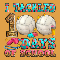 I Tackled 100 Days Of School Volleyball Premium Hoodie | Teevron