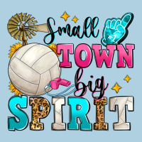 Small Town Big Spirit Volleyball Premium Hoodie | Teevron