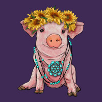 Sunflower Pig With Gemstone Premium Hoodie | Teevron