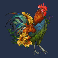 Rooster With Sunflowers Premium Hoodie | Teevron
