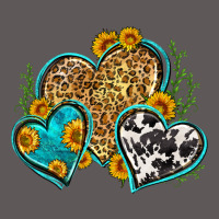 Leopard Cowhide Hearts Premium Hoodie | Teevron