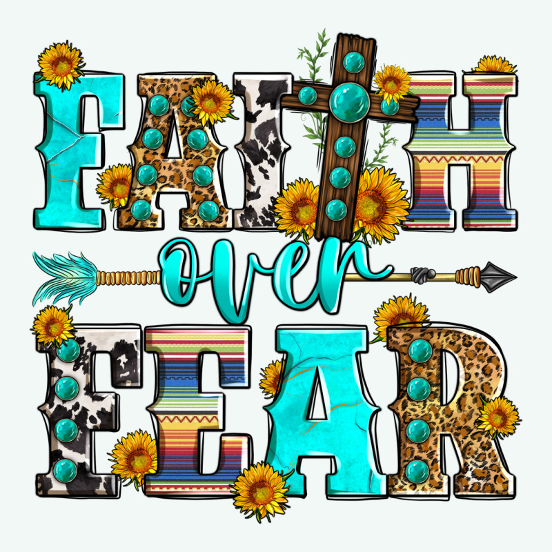 Faith Over Fear Premium Hoodie by Zillion Design Studio | Teevron