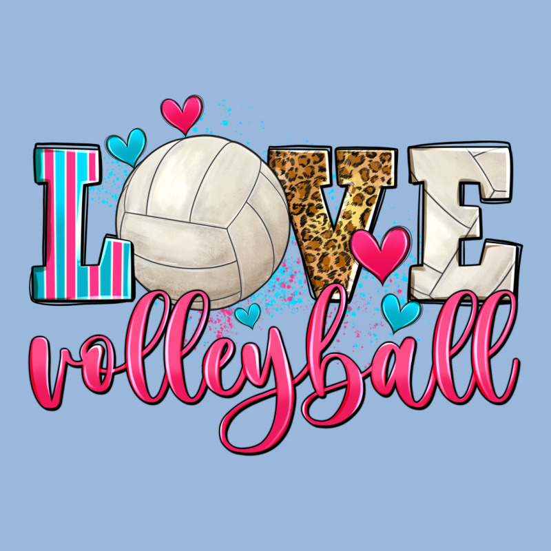 Love Volleyball Premium Hoodie by Zillion Design Studio | Teevron