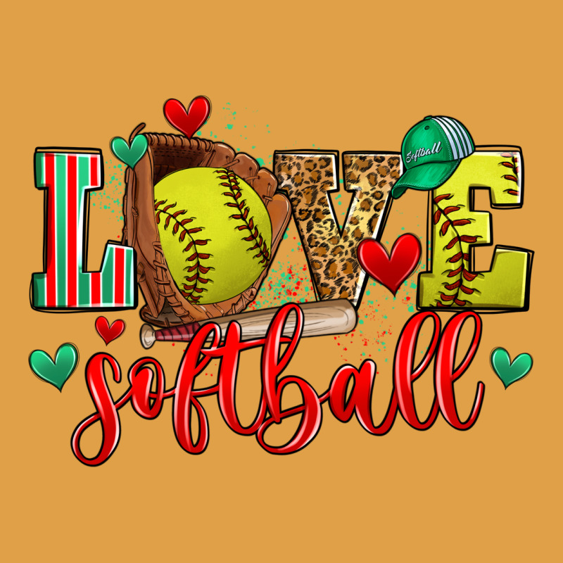 Love Softball Premium Hoodie by Zillion Design Studio | Teevron