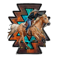 cowgirl with aztec | Teevron