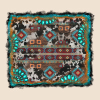 Aztec Background With Gemstone And Cowhide Urban Hoodie | Teevron