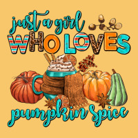Just A Girl Who Loves Pumpkin Spice Vintage Hoodie | Teevron