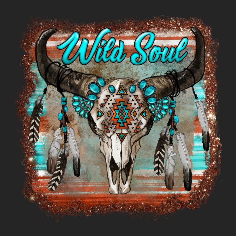 Wild Soul Boho Skull With Background Premium Hoodie by RanaPortraitStore | Teevron