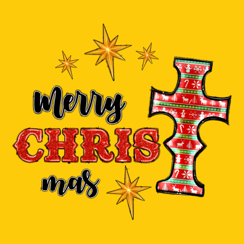 Merry Christmas Cross Premium Hoodie by RanaPortraitStore | Teevron
