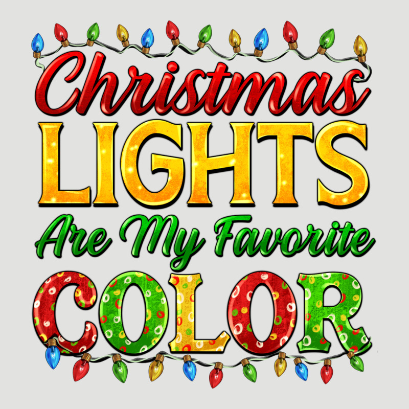 Christmas Lights Are My Favorite Color Classic Tee by FaDigitalArtStudio | Teevron