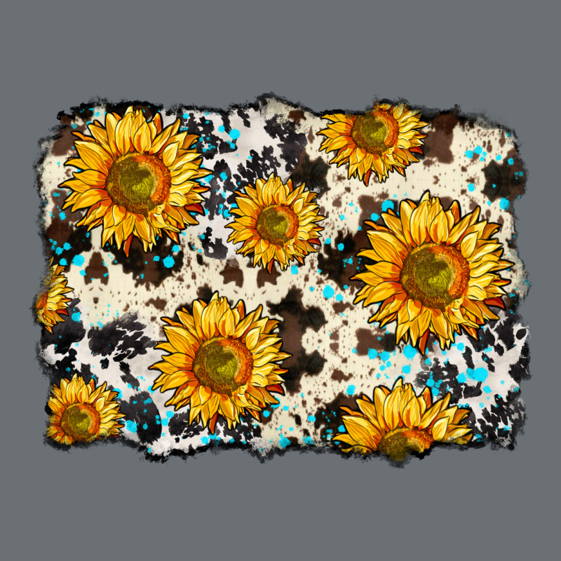 Cowhide Sunflower Pattern Premium Hoodie by Zillion Design Studio | Teevron