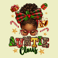 Auntie Claus Afro Messy Bun Urban Hoodie | Teevron