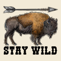 Stay Wild Bison Premium Hoodie | Teevron
