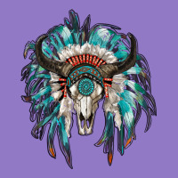 Indian Headdress With Bull Skull Urban Hoodie | Teevron