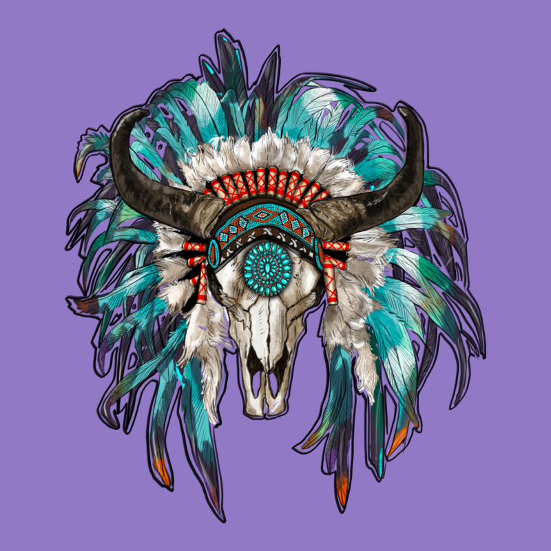 Indian Headdress With Bull Skull Urban Hoodie by RanaPortraitStore | Teevron
