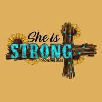 She İs Strong Western Cross Premium Hoodie | Teevron