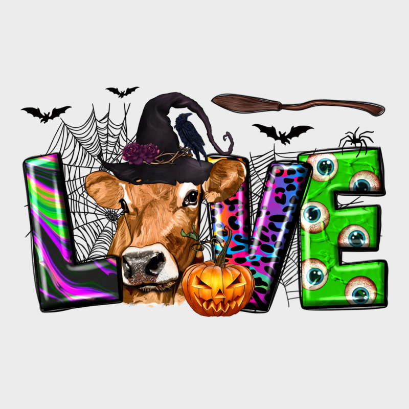 Love Halloween Cow Urban Hoodie by texasbilliewilder | Teevron