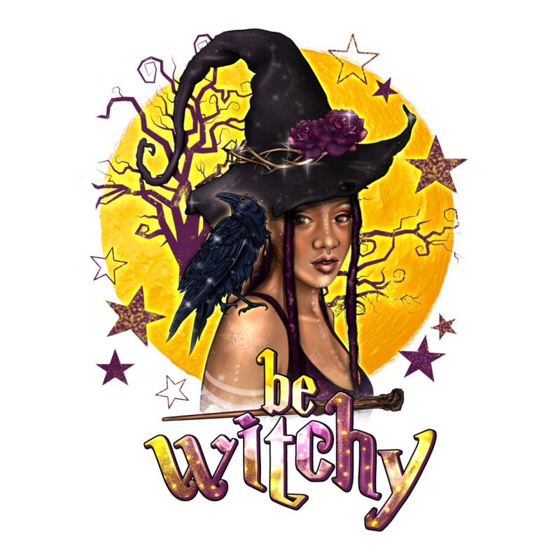 Be Witchy Black Witch Premium Hoodie by texasbilliewilder | Teevron