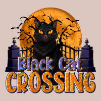 Black Cat Crossing Premium Hoodie | Teevron