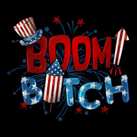Boom Bitch 4th Of July Long Sleeve Tee | Teevron