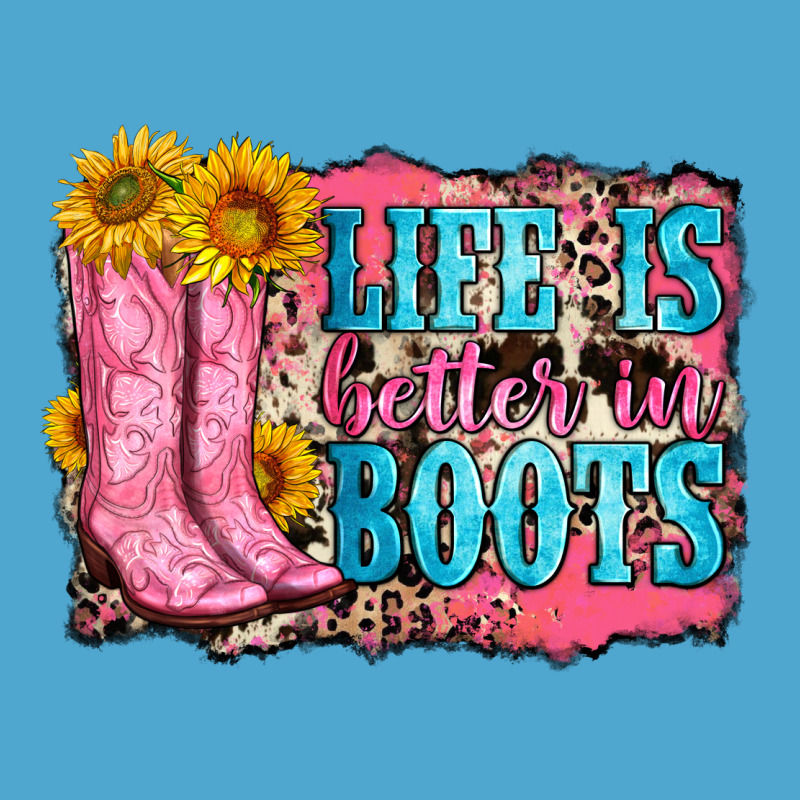 Life Is Better In Boots Premium Hoodie by Zillion Design Studio | Teevron