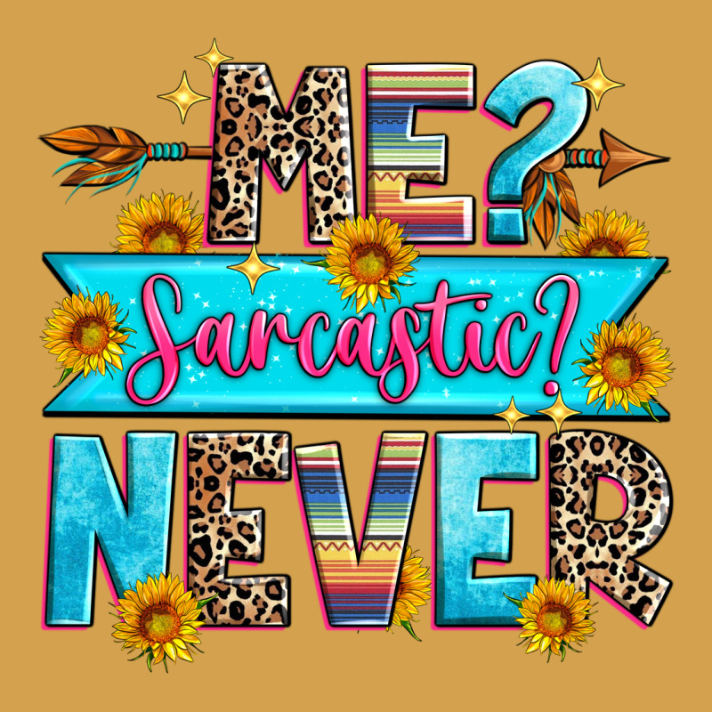 Me Sarcastic Never Urban Hoodie by Zillion Design Studio | Teevron