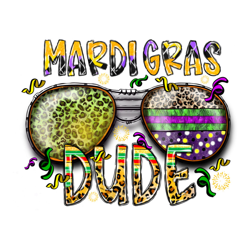 Mardi Gras Dude Premium Tee by SublimationCraftShop | Teevron