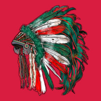 Mexican Flag Indian Headdress Premium Hoodie | Teevron