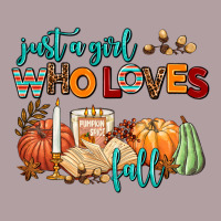 Just A Girl Who Loves Fall Vintage Hoodie | Teevron