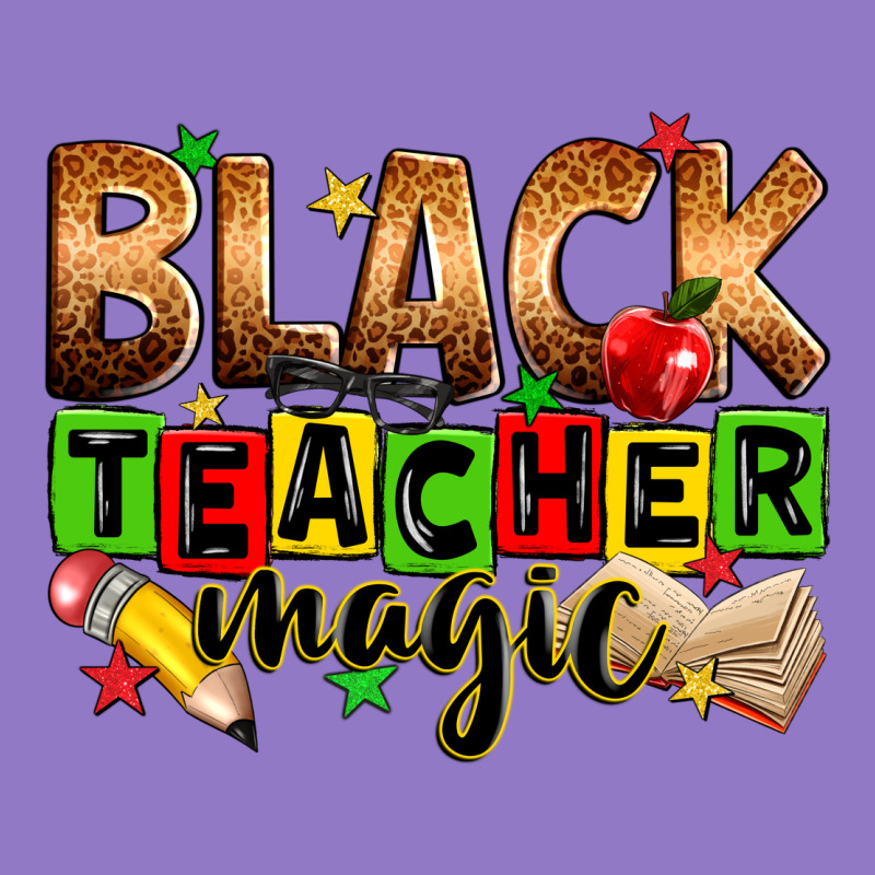 Black Teacher Magic Urban Hoodie by Zillion Design Studio | Teevron