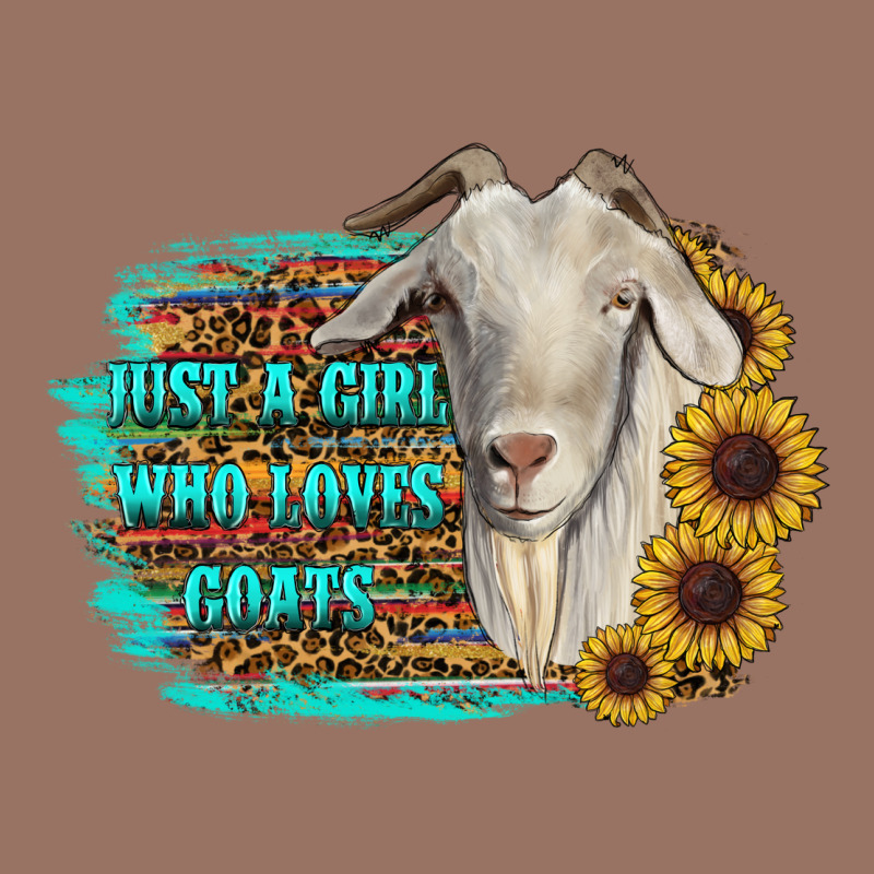 Just A Girl Who Loves Goats Premium Hoodie by RanaPortraitStore | Teevron