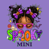 Spooky Mini Halloween Messy Bun Urban Hoodie | Teevron