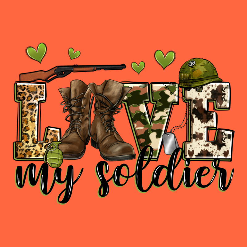 Love My Soldier Premium Hoodie by Zillion Design Studio | Teevron