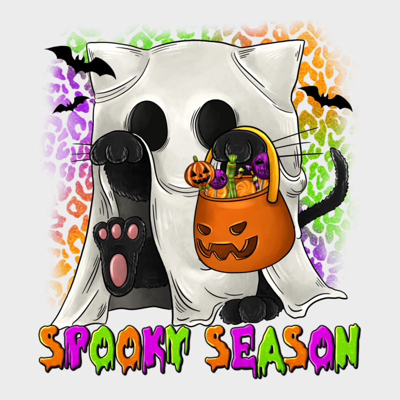 Spooky Season Ghost Cat Urban Hoodie by texasbilliewilder | Teevron