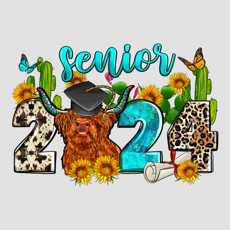 Senior 2024 Cow Premium Hoodie by Zillion Design Studio | Teevron