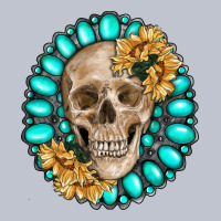 Skull With Gemstone And Sunflower Premium Hoodie | Teevron