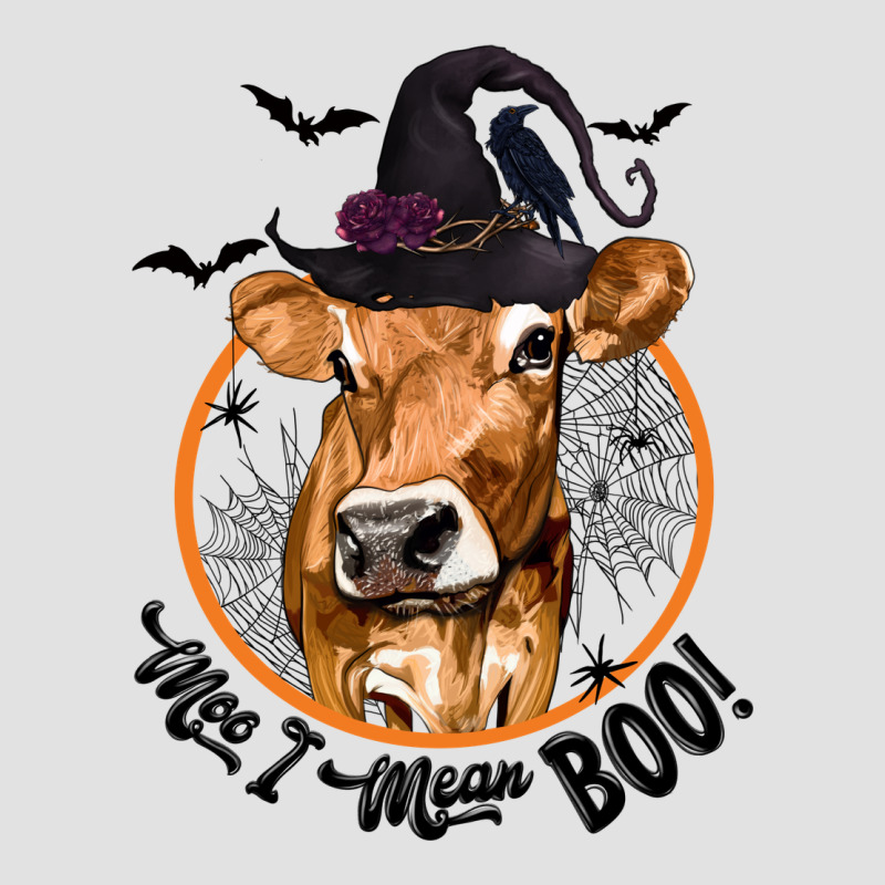 Halloween Cow Moo I Mean Boo Premium Hoodie by texasbilliewilder | Teevron