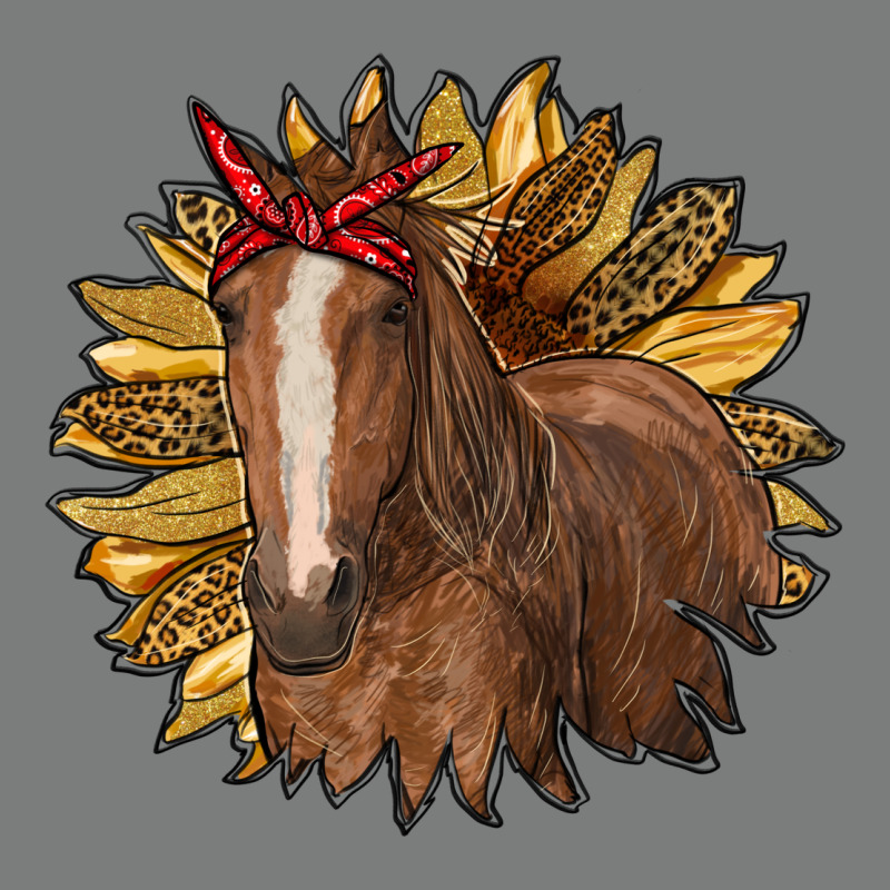 Sunflower With Horse Premium Hoodie by RanaPortraitStore | Teevron