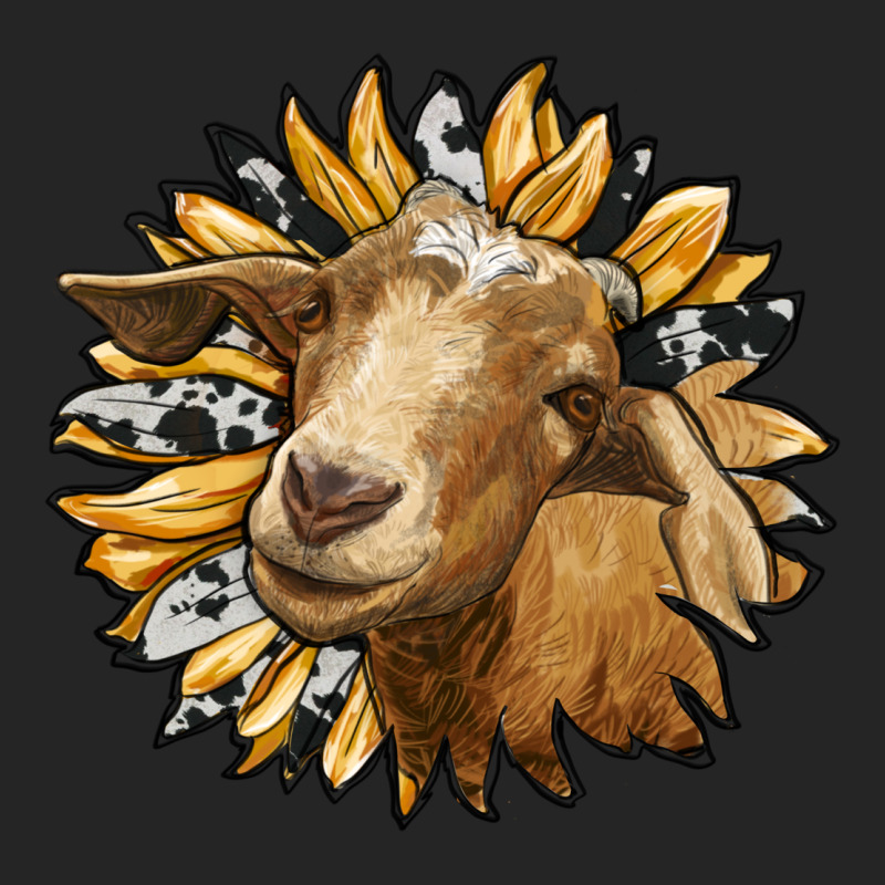 Sunflower With Goat Premium Hoodie by RanaPortraitStore | Teevron